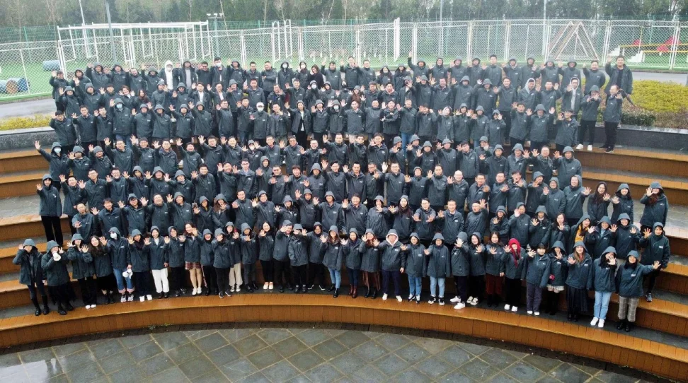 Industics team group photo